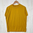 【Men's M ベージュ系】 Mountain Equipment ( マウンテンイクイップメント ) リブ ティー RIB TEE ポリエステル ウェア トップス インナー シャツ ショートスリーブTシャツ クルーネック 化繊 z00054270  化繊 ショー-1