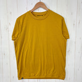 【Men's M ベージュ系】 Mountain Equipment ( マウンテンイクイップメント ) リブ ティー RIB TEE ポリエステル ウェア トップス インナー シャツ ショートスリーブTシャツ クルーネック 化繊 z00054270  化繊 ショー