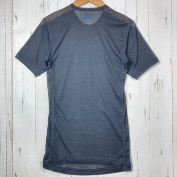 【Men's S ブラック系】 Finetrack ( ファイントラック ) ドライレイヤー ベーシックT ポリエステル ウェア トップス インナー シャツ ショートスリーブTシャツ クルーネック 化繊 z00057542  化繊 ショートスリーブTシャツ クルーネ - 0