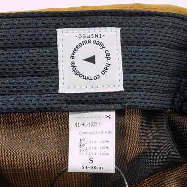【S ベージュ系】 Halo Commodity ( ハロコモディティ ) クレバス キャップ Crevice Cap Khaki ポリエステル ウェア ウェア小物 ヘッドウェア キャップ z00052115 Khaki キャップ ヘッドウェア ウェア小 - 【公式】2ndGEAR（セカンドギア）Webショップ【登山用品・アウトドア用品専門 買取販売店】