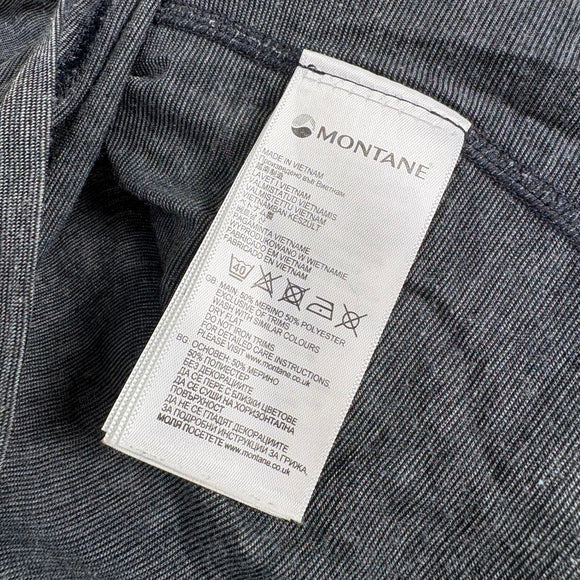 【Men's M グレー系】 Montane ( モンテイン ) プリミノ 140 ジップネック Primino 140 Zip Neck メリノウール ウェア トップス インナー シャツ ロングスリーブシャツ ウール z00057985  ウール ロングスリーブ