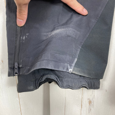 【Men's S グレー系】 Mountain Hardwear ( マウンテンハードウェア ) ダイバーター ビブ Diverter Bib Dry.Q Elite｜3レイヤー｜フルサイドジップ｜ゲイター ナイロン ウェア ボトムス ロングパンツ ハードシェル