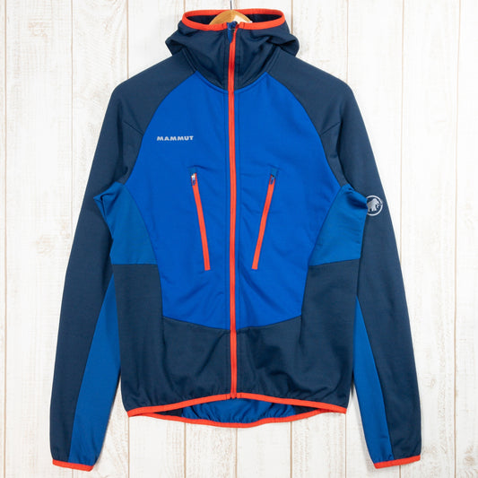 【Men's M ブルー系】 Mammut ( マムート ) エナジー ライト ミドルレイヤー フーデッド ジャケット Aenergy Light Ml Hooded Jacket フリース フーディ 1010-21610 Men's  フリース アウター ジャケ