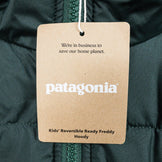 【Boy's XXL グリーン系】 2023 Patagonia ( パタゴニア ) リバーシブル レディ フレディ フーディ Reversible Ready Freddy Hoody NORG ポリエステル ウェア トップス アウター ジャケット フリース z000 - 【公式】2ndGEAR（セカンドギア）Webショップ【登山用品・アウトドア用品専門 買取販売店】