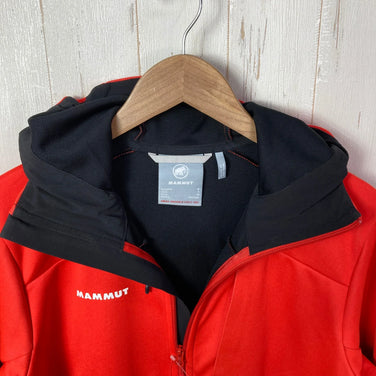 【Men's S オレンジ系】 Mammut ( マムート ) アルティメイト VII ソフトシェル フーデッド ジャケット Ultimate VII SO Hooded Jacket ポリエステル ウェア トップス アウター ジャケット ソフトシェル z00058