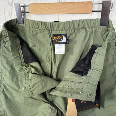 【Men's M Khaki Green】 Rokx Travelyte Short RXMS213006 OLIVE z00056167 OLIVE Shorts Bottoms Apparel