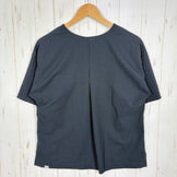【Women's S ブラック系】 Houdini ( フーディニ ) W's コスモ トップ W's Cosmo Top 138724 True Black z00058220 True Black 化繊 ショートスリーブTシャツ クルーネック インナー シャツ トッ