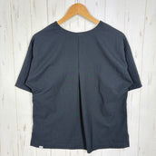 【Women's S ブラック系】 Houdini ( フーディニ ) W's コスモ トップ W's Cosmo Top 138724 True Black z00058220 True Black 化繊 ショートスリーブTシャツ クルーネック インナー シャツ トッ