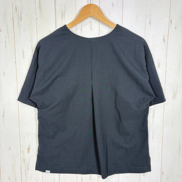 【Women's S ブラック系】 Houdini ( フーディニ ) W's コスモ トップ W's Cosmo Top 138724 True Black z00058220 True Black 化繊 ショートスリーブTシャツ クルーネック インナー シャツ トッ - 0