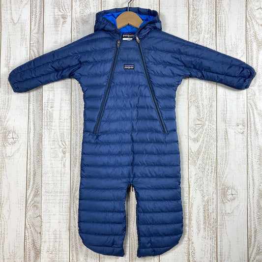 【Baby's 12M ネイビー系】 Patagonia ( パタゴニア ) インファント ダウン セーター バンティング Infant Down Sweater Bunting 600Fp つなぎ おくるみ ロンパース カバーオール ベビー 60105 Internat