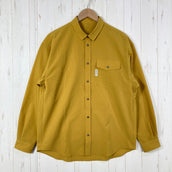 【Men's M イエロー系】 Ridge Mountain Gear ( リッジマウンテンギア ) ベーシック ロングスリーブ シャツ Basic Long Sleeve Shirt			 Rustic Mustard ポリエステル ウェア トップス インナー シ