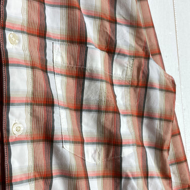 【Men's XS オレンジ系】 2013 Patagonia ( パタゴニア ) ロングスリーブ ゴーン アゲイン シャツ Long-Sleeved Gone Again Shirt TPD ナイロン ウェア トップス インナー シャツ ロングスリーブシャツ 化繊