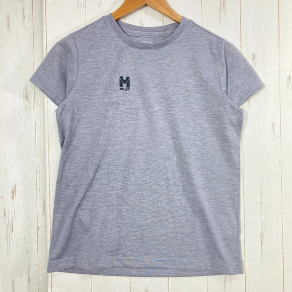 【Men's XS ネイビー系】 Millet ( ミレー ) インセクト バリヤー M ロゴ Tシャツ ショート スリーブ Insect Barrier M Logo T Shirt Short Sleeve ポリエステル ウェア トップス インナー シャツ ショー