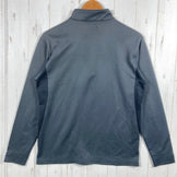 【Men's M グレー系】 Montbell ( モンベル ) ウイックロン ZEO ロングスリーブ ジップシャツ Wickron ZEO Long Sleeve Zip Shirt ポリエステル ウェア トップス インナー シャツ ロングスリーブシャツ 化繊