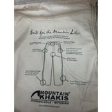 【Men's 31-32 ベージュ系】 Mountain Khaki ( マウンテンカーキ ) Original Mountain Pants International Men's サンドベージュ 化繊 ロングパンツ ボトムス ウェア - 【公式】2ndGEAR（セカンドギア）Webショップ【登山用品・アウトドア用品専門 買取販売店】