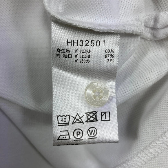 【Unisex S ホワイト系】 Helly Hansen ( ヘリーハンセン ) ショート スリーブ チーム ドライ ポロ S/S Team Dry Polo ポリエステル ウェア トップス インナー シャツ ショートスリーブシャツ 化繊 z00057215  化繊