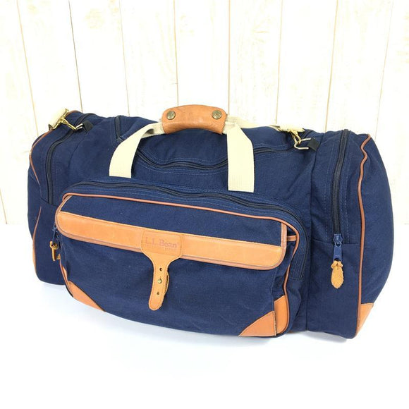【OneSize ネイビー系】Llbean ( エルエルビーン ) 1990S トラベル ボストンバッグ Travel Boston Bag コーデュラナイロン×レザー ショルダーバッグ ダッフルバッグ ビンテージ 入手困難 ウエストバッグ ヒップパック バッグ ストレージ - 【公式】2ndGEAR（セカンドギア）Webショップ【登山用品・アウトドア用品専門 買取販売店】