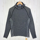 【Men's M/L ブラック系】 Millet ( ミレー ) ワッフル ウール フーディ Waffle Wool Hoodie ウール ウェア トップス インナー シャツ フーディ ウール z00058911  ウール フーディ インナー シャツ トップス ウェア-1