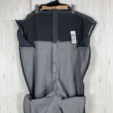【Men's S グレー系】 Mountain Hardwear ( マウンテンハードウェア ) ダイバーター ビブ Diverter Bib Dry.Q Elite｜3レイヤー｜フルサイドジップ｜ゲイター ナイロン ウェア ボトムス ロングパンツ ハードシェル