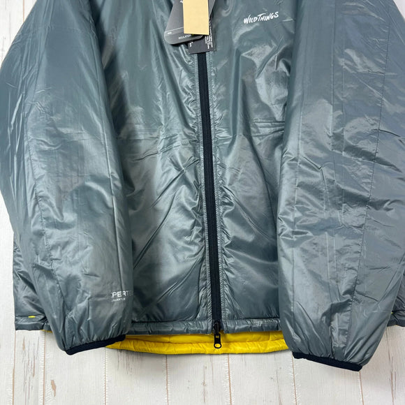 【Men's L グレー系】 Wildthings ( ワイルドシングス ) リバーシブル ビレイ ジャケット Reversible Belay Jacket WT24120SK YEL×CGY z00056190 YEL×CGY 化繊インサレーション アウター