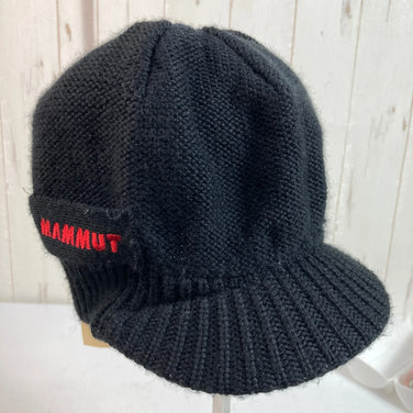 Mammut Visor Beanie, One Size, Black, Wool, Clothing, Accessories, Headwear, Beanie, z00054168