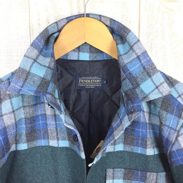 【Men's M ブルー系】 Pendleton ( ペンドルトン ) オリジナル シーピーオー シャツ ジャケット ジャパンフィット Original Cpo Shirt Jacket Jp-Fit ウール キルティング 生産終了モデル 入手困難 GT002/P - 【公式】2ndGEAR（セカンドギア）Webショップ【登山用品・アウトドア用品専門 買取販売店】