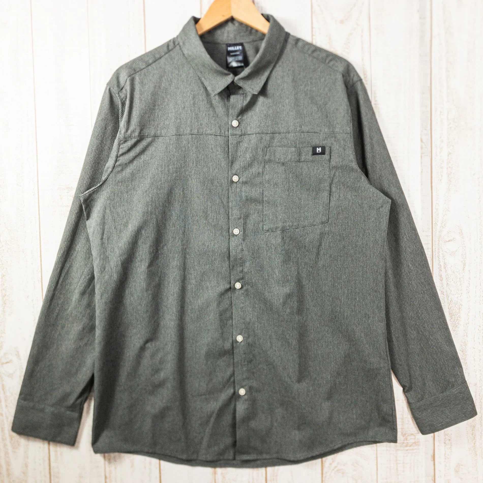 【Men's XL グレー系】 Millet ( ミレー ) アルピ シャツ II ロングスリーブ ARPI SHIRT II LONG SLEEVE ポリエステル ウェア トップス インナー シャツ ロングスリーブシャツ 化繊 z00051108 化繊 ロングス - 【公式】2ndGEAR（セカンドギア）Webショップ【登山用品・アウトドア用品専門 買取販売店】