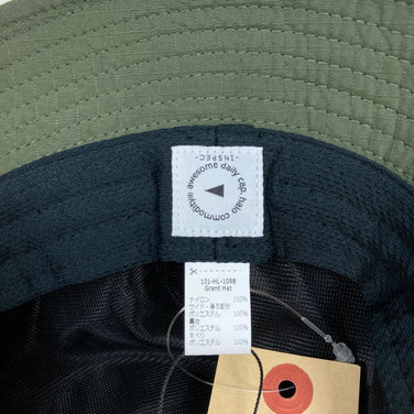 Halo Commodity Grant Hat, One Size, Black, Nylon, Apparel, Accessories, Headwear, Hat, z00053672