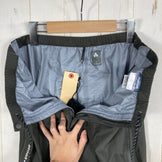 【Men's L グレー系】 Montbell ( モンベル ) ストレッチレイン フルジップパンツ Men's Stretch Rain Full Zip Pants ストレッチドライテック 3レイヤー サイドフルオープン ナイロン ウェア ボトムス ロングパン