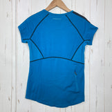 【Women's S ブルー系】 Icebreaker ( アイスブレーカー ) メリノ ショートスリーブ サイドメッシュ ティー メリノウール ウェア トップス インナー シャツ ショートスリーブTシャツ クルーネック ウール z00059352  ウール ショート