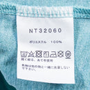 【Men's L ブルー系】 The North Face ( ザ・ノースフェイス ) ショート スリーブ カラー ヘザー ロゴ ティー S/S Color Heather Logo Tee ポリエステル ウェア トップス インナー シャツ ショートスリーブTシャ-6