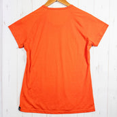 【Women's S オレンジ系】 Haglofs ( ホグロフス ) ナンタ キュー ティー Nanta Q Tee ポリエステル ウェア トップス インナー シャツ ショートスリーブTシャツ クルーネック 化繊 z00052015 化繊 ショートスリーブTシャツ - 【公式】2ndGEAR（セカンドギア）Webショップ【登山用品・アウトドア用品専門 買取販売店】