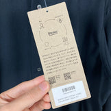 【Men's XL ブラック系】 Bring ( ブリング ) ドライコットニー スタンドカラー シャツ Drycottony Stand Collar Shirt ポリエステル ウェア トップス インナー シャツ ロングスリーブTシャツ クルーネック 化繊 z000