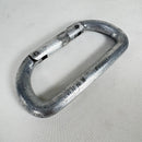 【OneSize シルバー系】 1970s Evernew ( エバニュー ) ヴィンテージ カラビナ 4個セット Vintage Carabiner 4-Piece Set PIONEER刻印 スクリューロック混在 ロッククライミングギア z00061781  ロ-6
