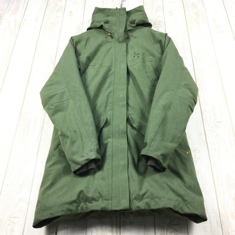 【女款S绿】Haglofs Siljan Q Parka 19Fourteen系列夹克连帽外套女合成保暖外套外套上衣