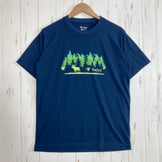【Men's M ネイビー系】 Foxfire ( フォックスファイヤー ) Cシールド ディア T S/S C-SHIELD Deer Tee S/S ポリエステル ウェア トップス インナー シャツ ショートスリーブシャツ 化繊 z00060254  化繊 ショ