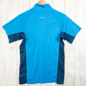 【Men's XS ブルー系】 Patagonia ( パタゴニア ) Ssフォアランナー 1/4ジップ Short-Sleeved Fore Runner 1/4-Zip 23675 International Men's 化繊 ショートスリーブシャツ インナ - 【公式】2ndGEAR（セカンドギア）Webショップ【登山用品・アウトドア用品専門 買取販売店】