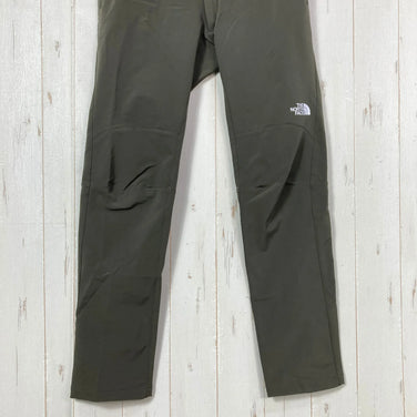 [Men's S Green] The North Face Alpine Light Pant Nylon Wear Bottoms Long Pants Softshell z00058008 Softshell Long Pants Bottoms