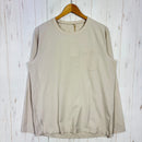 【Men's M アイボリー系】 Houdini ( フーディニ ) メンズ カバークルー ロングスリーブ M's Cover Crew Long Sleeve 258694 Foggy Mountain z00058228 Foggy Mountain 化繊 ロング-1