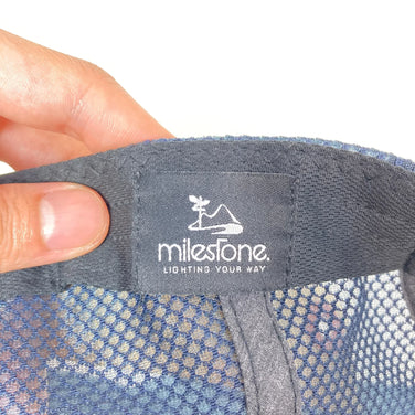 【Unisex OneSize ネイビー系】 Milestone ( マイルストーン ) オリジナル キャップ Original Cap			 ネイビブルー ナイロン ウェア ウェア小物 ヘッドウェア キャップ z00057366 ネイビブルー キャップ ヘッドウェア ウェア小物