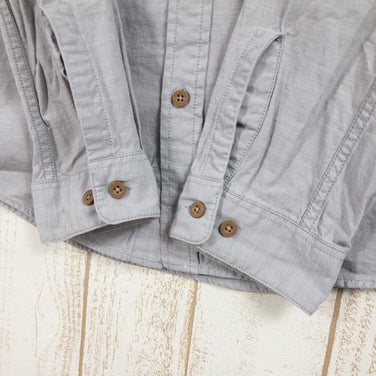 【Men's M グレー系】 Patagonia ( パタゴニア ) ロングスリーブ ブラフサイド シャツ Long Sleeved Bluffside Shirt オーガニックコットン 53791 International Men's コットン ロングスリー - 【公式】2ndGEAR（セカンドギア）Webショップ【登山用品・アウトドア用品専門 買取販売店】