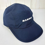 【Unisex S/M ネイビー系】 Mammut ( マムート ) クライメート ゴアテックス キャップ アジアンフィット Climate Gore-Tex Cap AF 2レイヤーGORE-TEX 折りたたみ式バイザー ポリエステル ウェア ウェア小物 ヘッドウェア