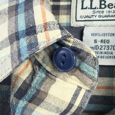 【Men's S ベージュ系】Llbean ( エルエルビーン ) ロングスリーブ プレイド コットン シャツ 273703 International Men's コットン ロングスリーブシャツ インナー シャツ トップス ウェア - 【公式】2ndGEAR（セカンドギア）Webショップ【登山用品・アウトドア用品専門 買取販売店】