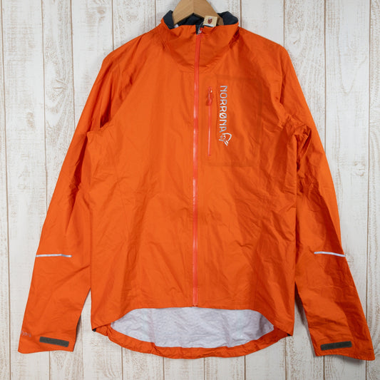 [Men's L Orange] Norrona Fjora Dri1 Jacket Nylon 2207-18 Men's Rain Shell Outer Jacket Tops Wear