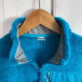 Montbell Clima Air Jacket, Kids' Size 150, Blue. Polyester fleece outerwear jacket (z00053946).