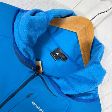 【Men's L ブルー系】 Montbell ( モンベル ) トレール アクション パーカ Trail Action Parka ナイロン ウェア トップス アウター ジャケット フリース z00055245  フリース アウター ジャケット トップス ウェア