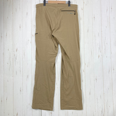【Men's L ベージュ系】 Montbell ( モンベル ) ストレッチ ライト パンツ Stretch Light Pants 1WAYストレッチ はっ水加工 薄手 ナイロン ウェア ボトムス ロングパンツ ソフトシェル z00061373  ソフトシェル