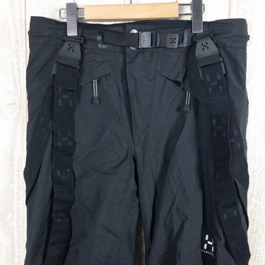 【Unisex S ブラック系】 Haglofs ( ホグロフス ) ゴアテックス ハードシェル ビブパンツ GORE-TEX Hard Shell Bib Pants ナイロン Unisex GORE-TEX Perfomance Shell ( ゴアテックス・パフ - 【公式】2ndGEAR（セカンドギア）Webショップ【登山用品・アウトドア用品専門 買取販売店】