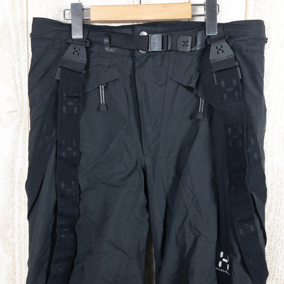 【Unisex S ブラック系】 Haglofs ( ホグロフス ) ゴアテックス ハードシェル ビブパンツ GORE-TEX Hard Shell Bib Pants ナイロン Unisex GORE-TEX Perfomance Shell ( ゴアテックス・パフ - 【公式】2ndGEAR（セカンドギア）Webショップ【登山用品・アウトドア用品専門 買取販売店】