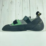 Unisex, Size 26.4cm, Gray. La Sportiva Aragon Clay and Jasmine Green Leather Rock Climbing Shoes (z00053862). Clay and Jasmine Green.